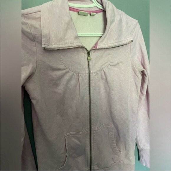 Esprit Y2K Women’s Pink Zip Up Sweater Retro Style Soft Knit Full Zip Size M/L - Picture 6 of 6